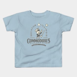 Decatur Illinois Commodores Kids T-Shirt